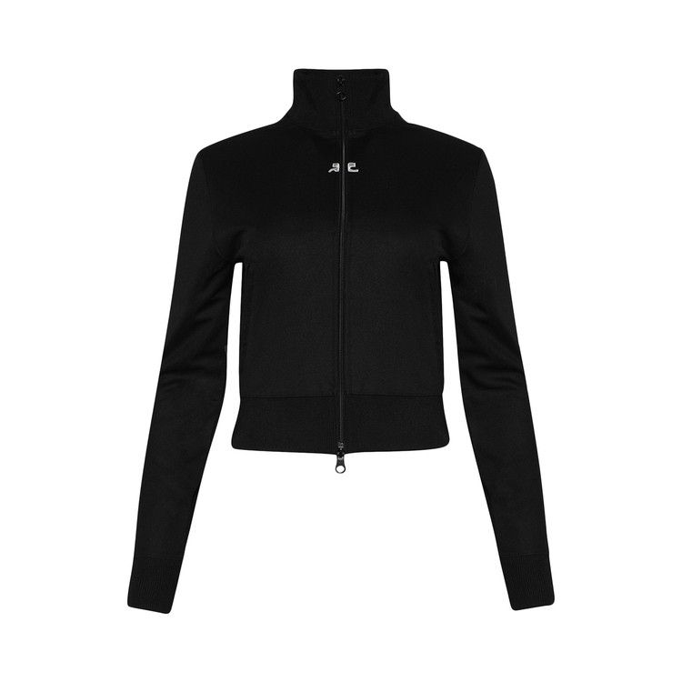Courrèges Tracksuit Interlock Jacket 'Black'