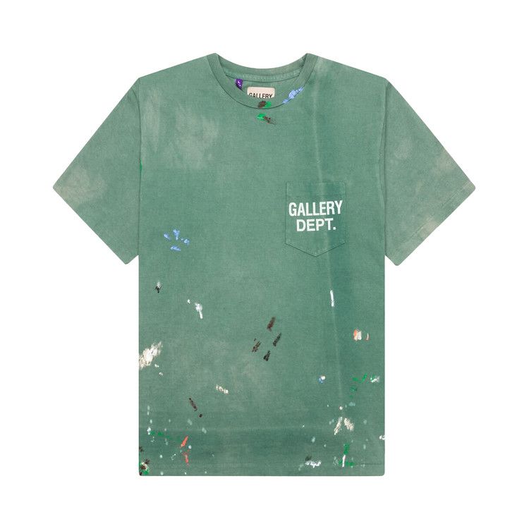 Gallery Dept. Vintage Logo Painted Tee 'Green'