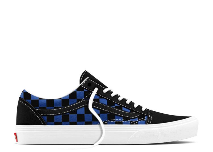 Vans Old Skool 'Checkerboard Blue Black'