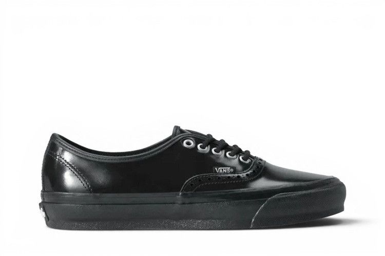 Vans Authentic 44 Siped Vibram Gloss Leather 'Brogue Black'