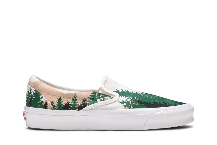 Kith x Vans Vault OG Classic Slip-On LX 'Treescape'