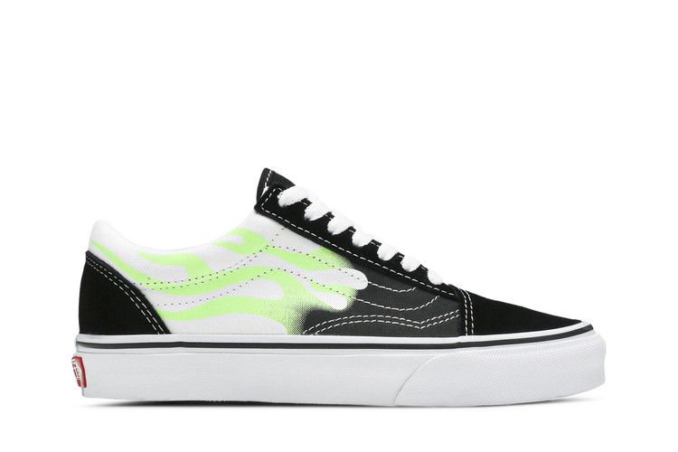 Vans Old Skool 'Flame Black White'