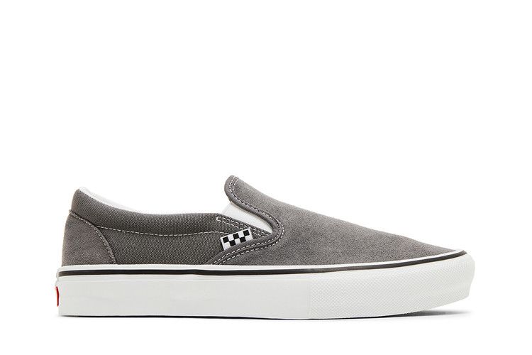 Vans Skate Slip-On 'Pewter White'