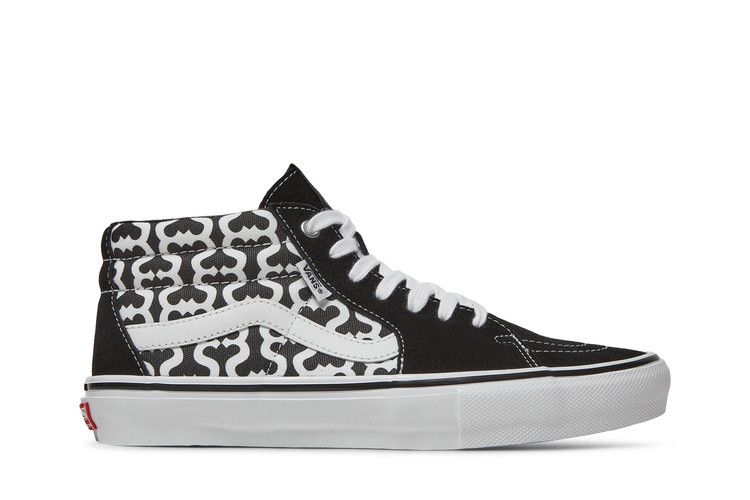Supreme x Vans Grosso Mid 'Monogram S - Black'