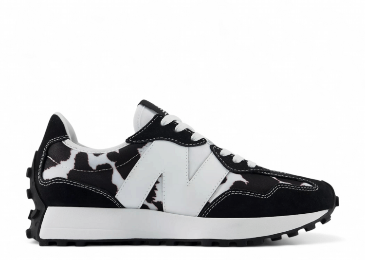 New Balance Wmns 327 'Cow Print Breakfast Tea'