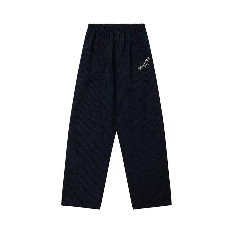 Willy Chavarria Ruff Rider Track Pants 'Peacoat Stripe'