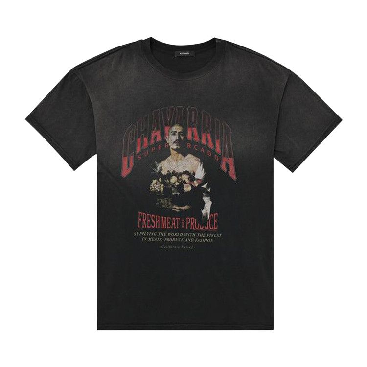 Willy Chavarria San Chachi Produce Easy Tee 'Black'