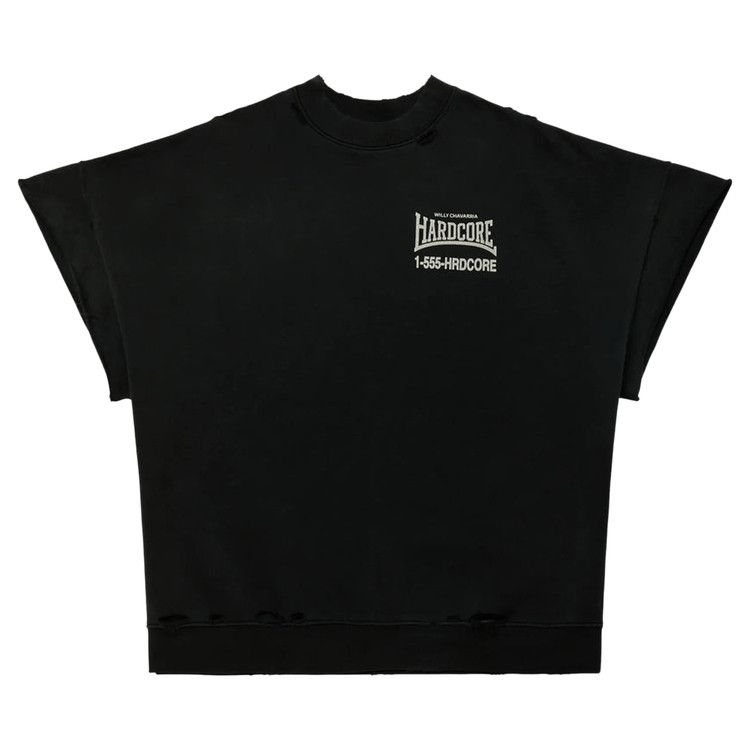 Willy Chavarria Hardcore Muscle Tee 'Black'