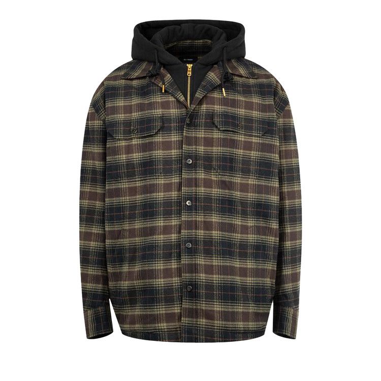 Willy Chavarria Ganadero Overshirt 'Olive'