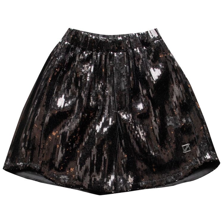 We11done Sequin Shorts 'Black'