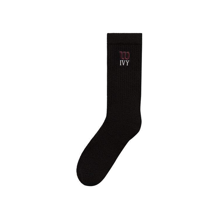 Kith Ivy For Wilson Performance Crew Socks 'Black'