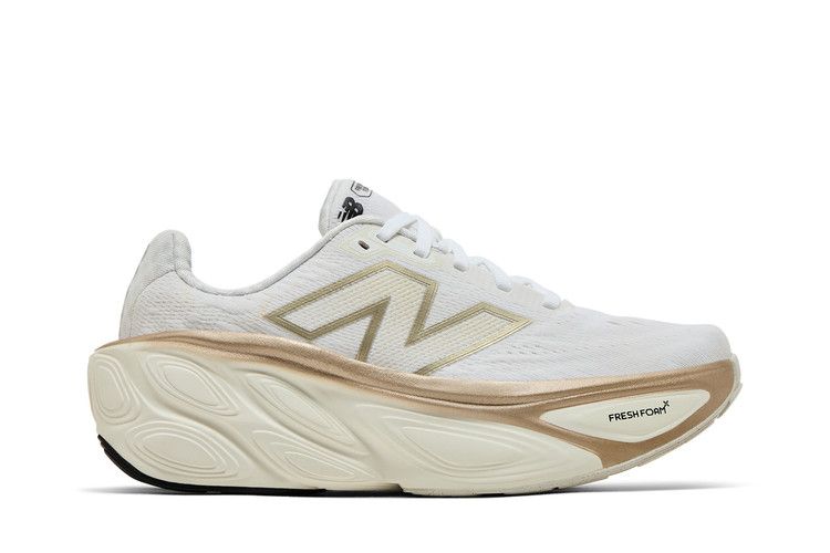 New Balance Wmns Fresh Foam X More v5 'Sea Salt Light Gold Metallic'