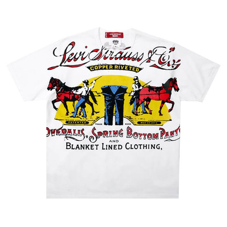 Junya Watanabe MAN x Levi's Tee 'White'