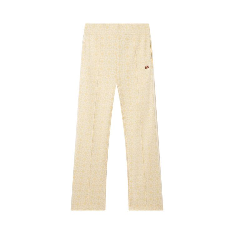 Wales Bonner Jersey Jacquard Shine Track Pants 'Yellow'