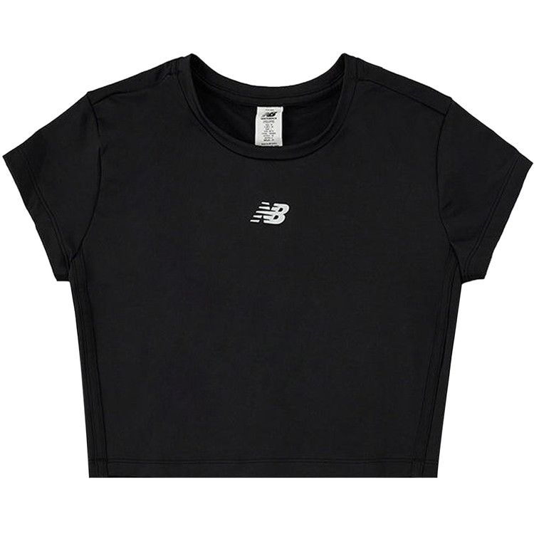 New Balance Harmony Fitted T-Shirt 'Black'