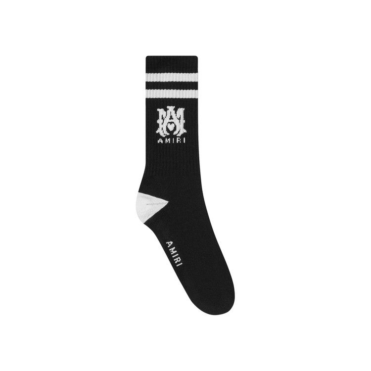 Amiri Ribbed MA Athletic Socks 'Black'