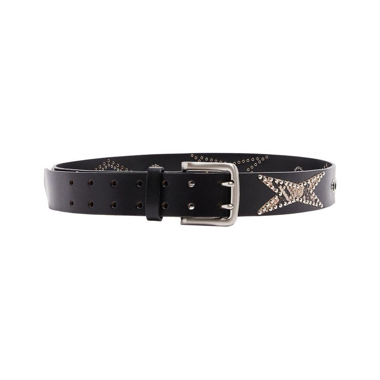 XHIBITION Studded Diamondback Belt 'Black/Diamondback'