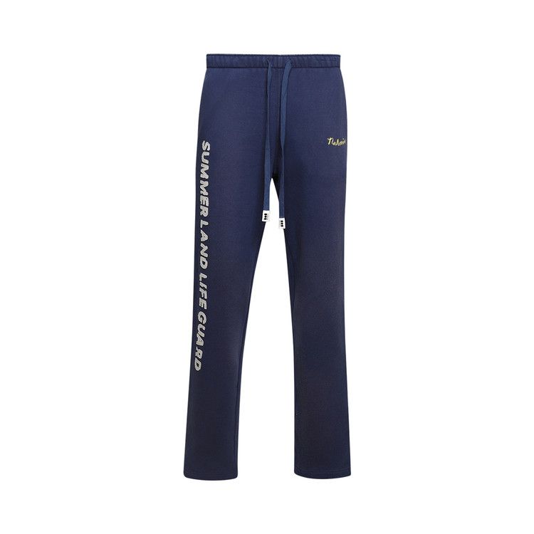 Nahmias Life Guard Wide Sweatpants 'Worn Navy Fleece'