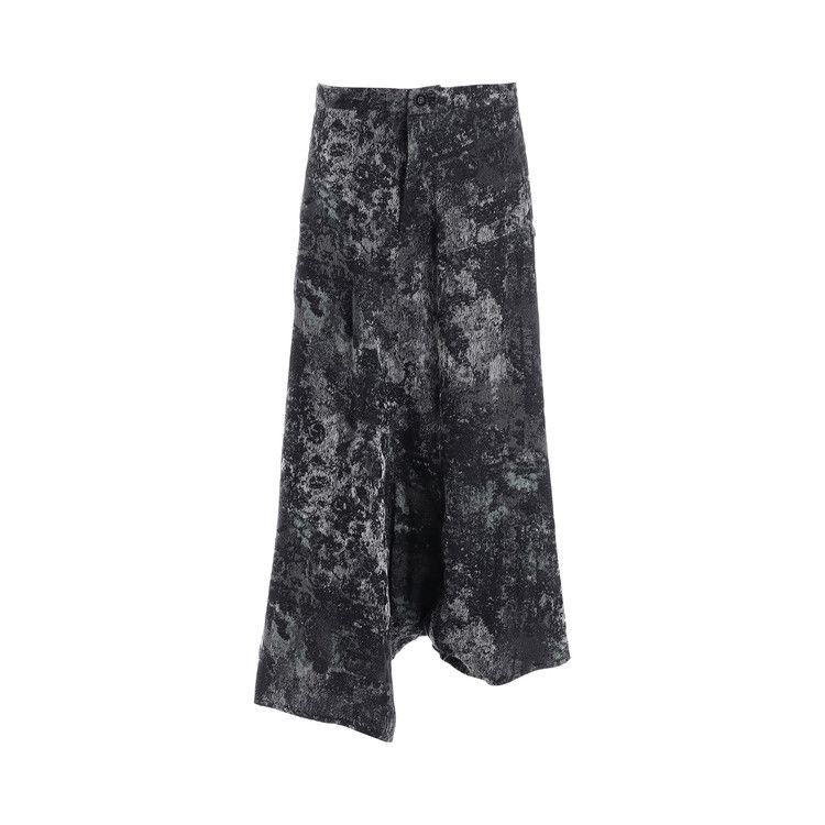 Y's O-Asymmetry with Gusset Pants 'Green'
