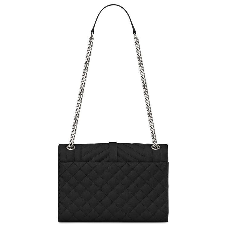 Saint Laurent Envelope Medium Chain Bag 'Noir'