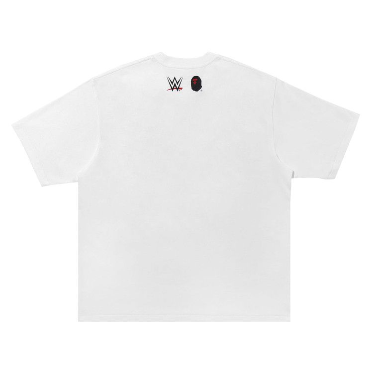 BAPE x WWE Roman Reigns Baby Milo Relaxed Fit Tee 'White'