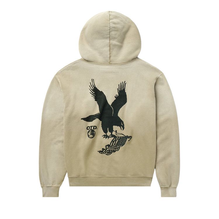 One Of These Days Where Eagles Dare Zip Hoodie 'Sand'
