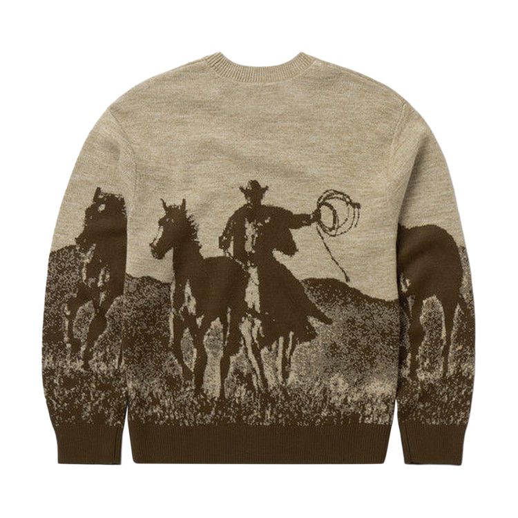 One Of These Days Spirit Of The Planes Knit Sweater 'Brown'