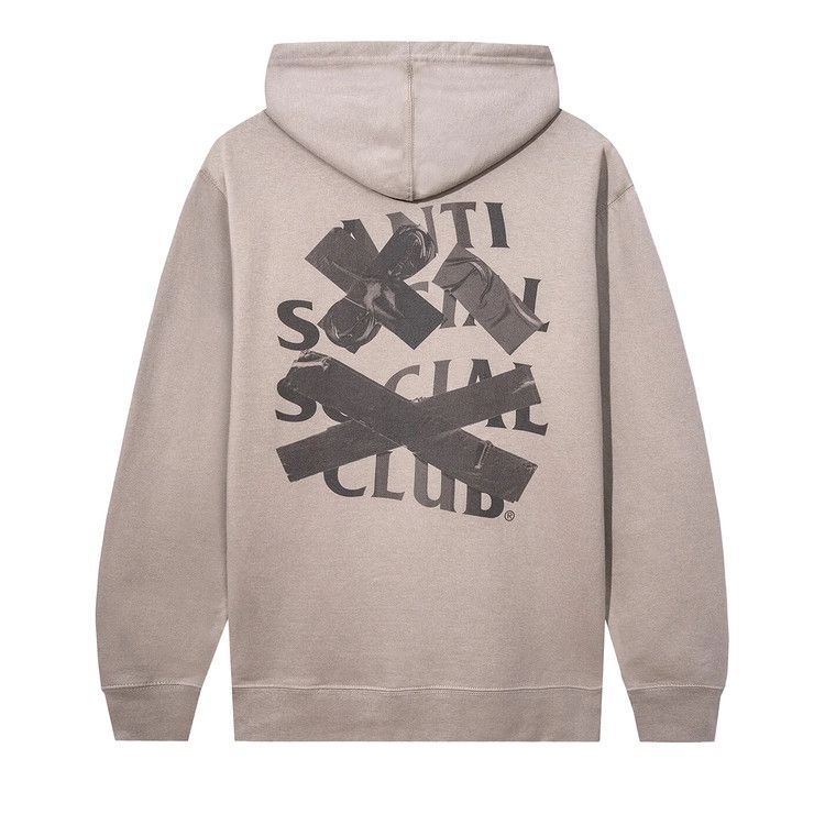 Anti Social Social Club Cancelled Hoodie 'Cement'
