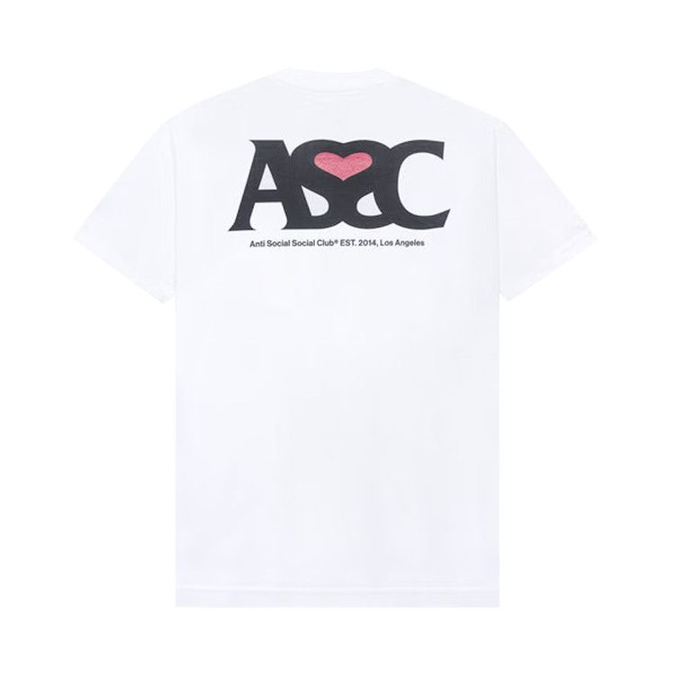 Anti Social Social Club Negative Space Tee 'White'