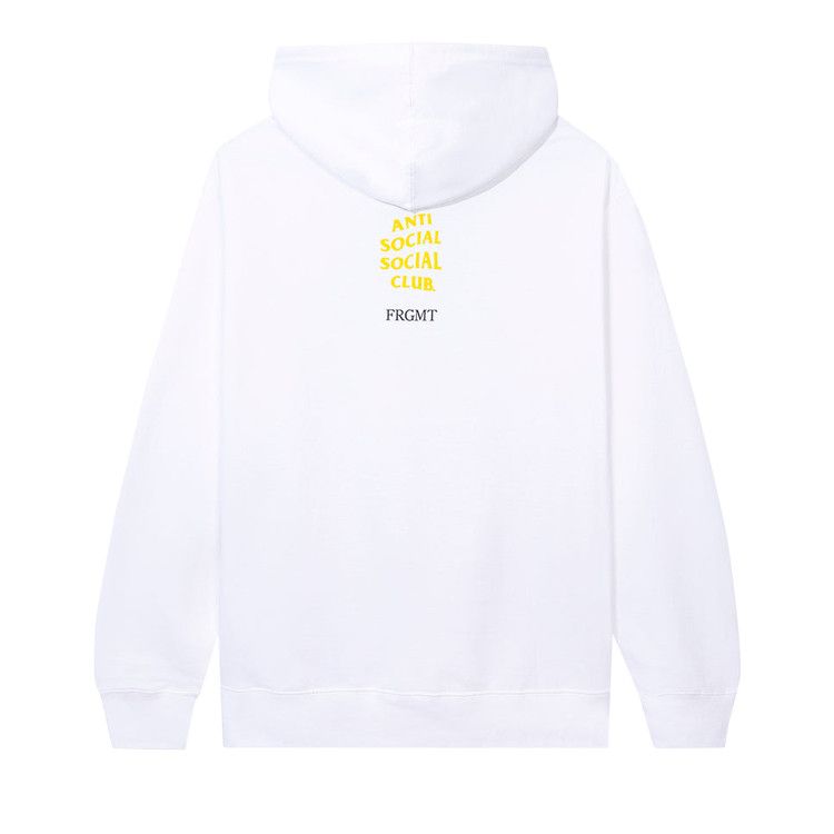 Anti Social Social Club x Fragment Called Interference Hoodie 'White'