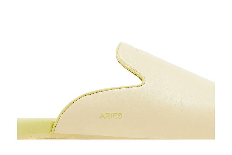 GOAT Horoscope Aries Mule Creamy Ivory/Mint Yellow
