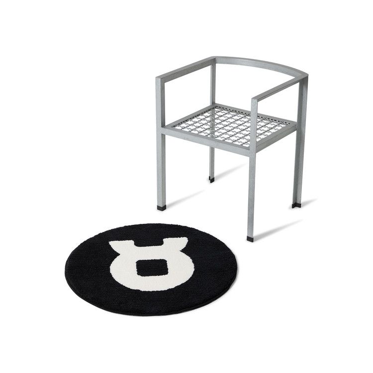 GOAT x Gallery 1950 Horoscope Taurus Rug Black/White