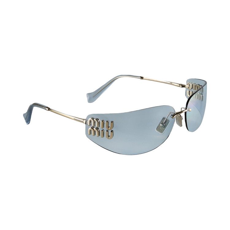 Miu Miu Frameless Sunglasses 'Tan'