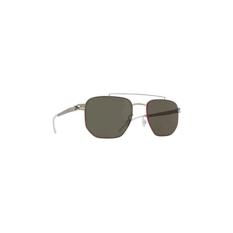 Mykita Leica Sunglasses 'Matte Silver'