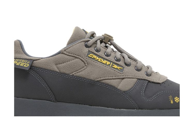 Spyder x Reebok Classic Leather Trail 'Cement Boldly Yellow'