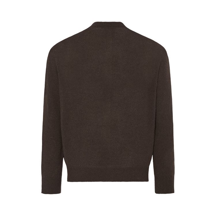 The Row Ovida Cardigan 'Chestnut Brown'