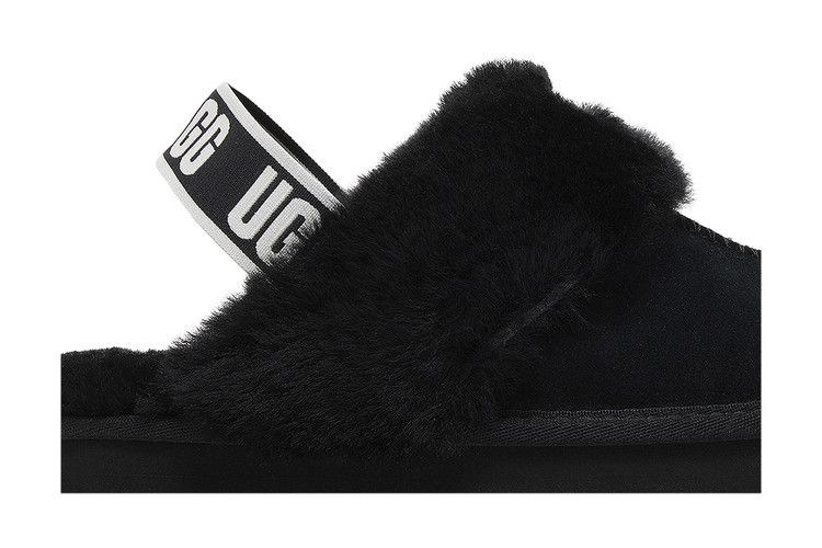 UGG Wmns Funkette Slipper 'Black'