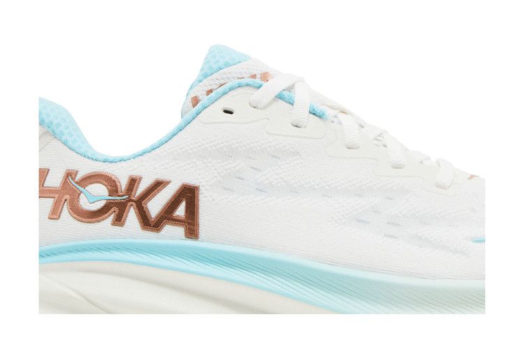 HOKA Wmns Clifton 9 Wide 'Frost Rose Gold'