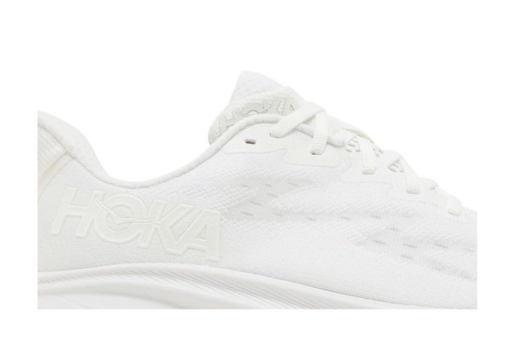 HOKA Wmns Clifton 9 Wide 'Triple White'