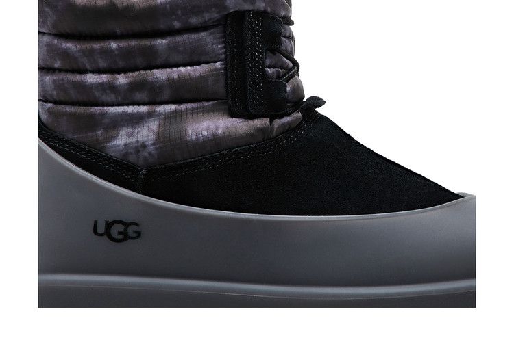 UGG Classic Mini Lace-Up Weather Smokescreen Boot 'Black'