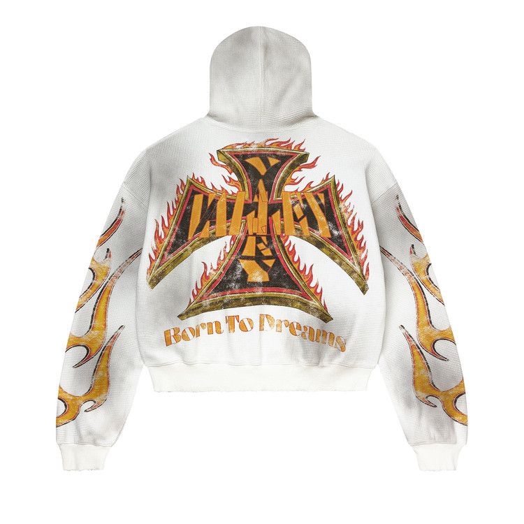 Vale Forever Reborn Waffle Zip Up 'White'