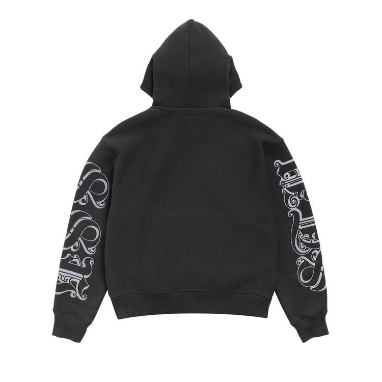 Stussy Motif Print Hoodie 'Black'