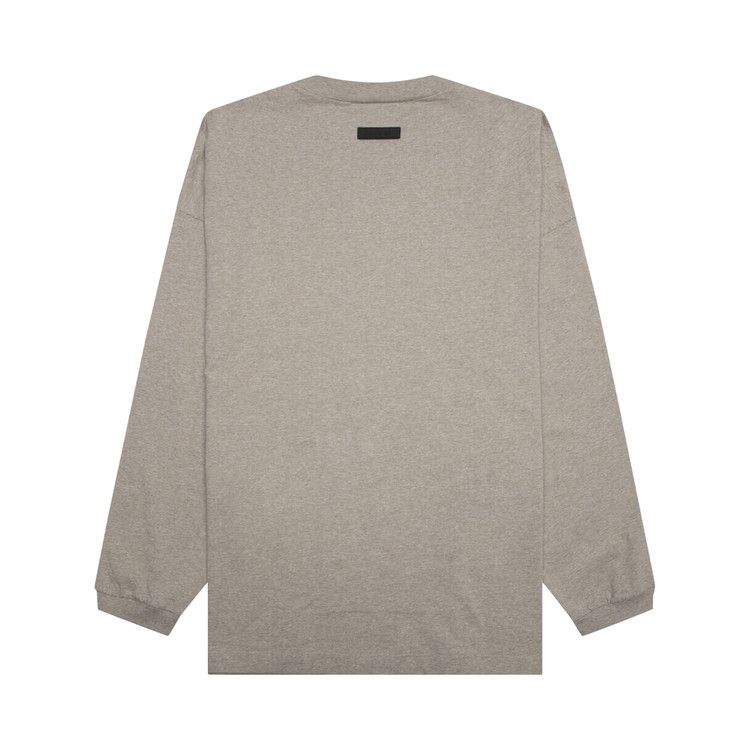 Fear of God Essentials Long-Sleeve Tee 'Core Heather'