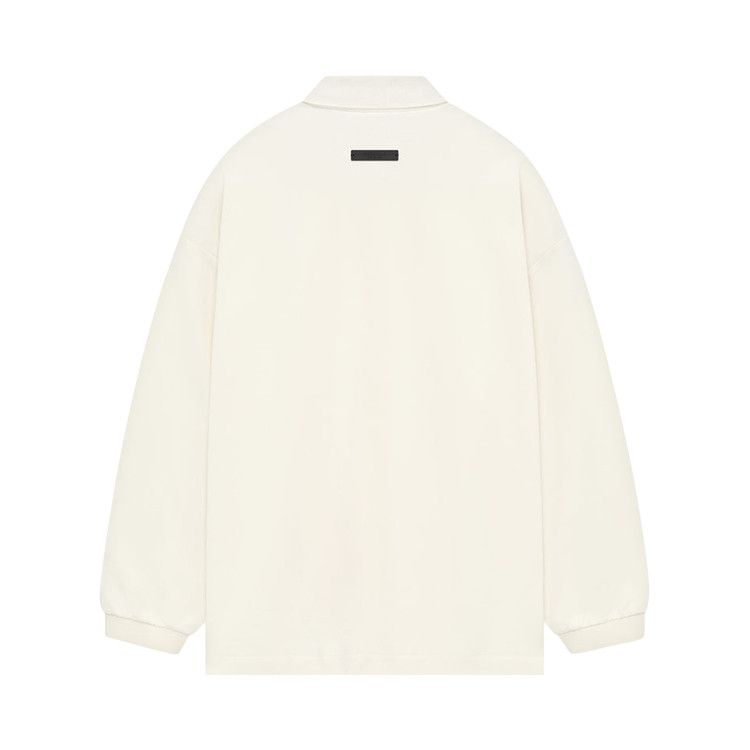 Fear of God Essentials Pique Long-Sleeve Polo 'Shell'