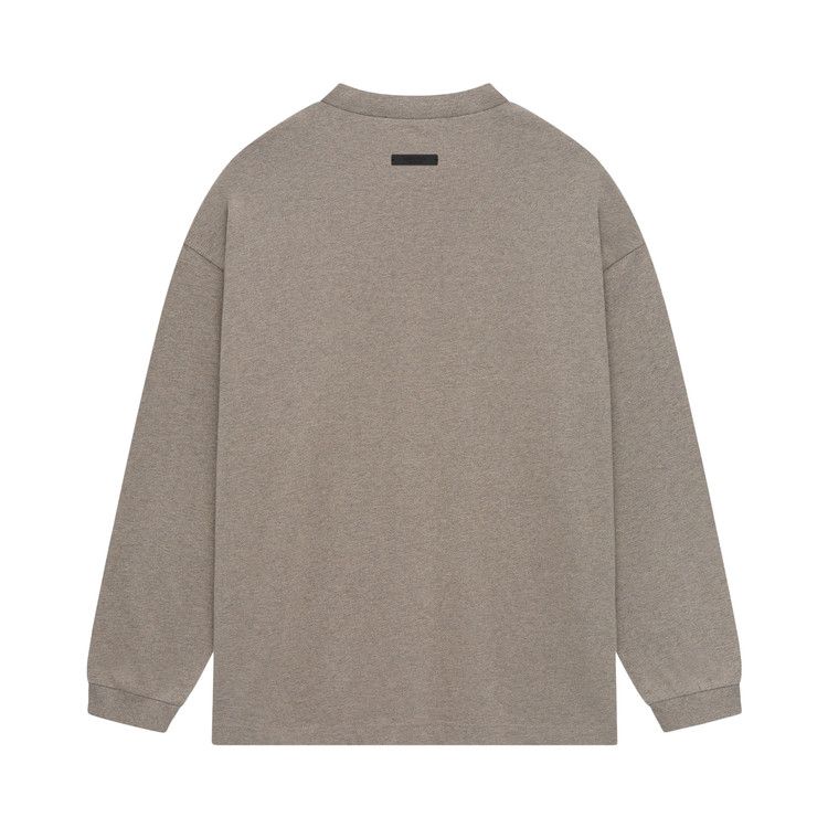 Fear of God Essentials Heavy Long-Sleeve Tee 'Heather Grey'