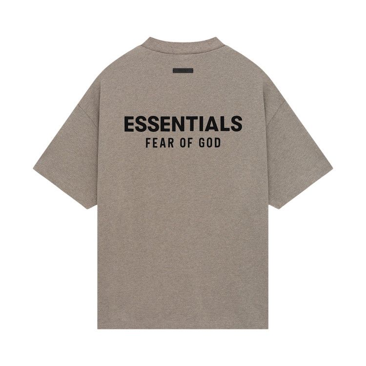Fear of God Essentials Jersey Crewneck Tee 'Heather Grey'