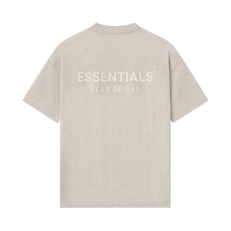 Fear of God Essentials Classic Short Sleeve Tee 'Heather Stone'