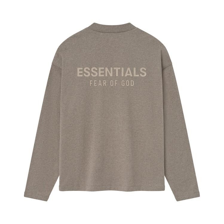 Fear of God Essentials Classic Fit Long-Sleeve Tee 'Homestead Heather'