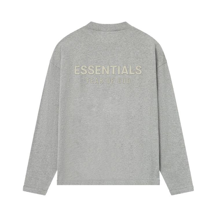 Fear of God Essentials Classic Short-Sleeve Tee 'Concrete Heather'