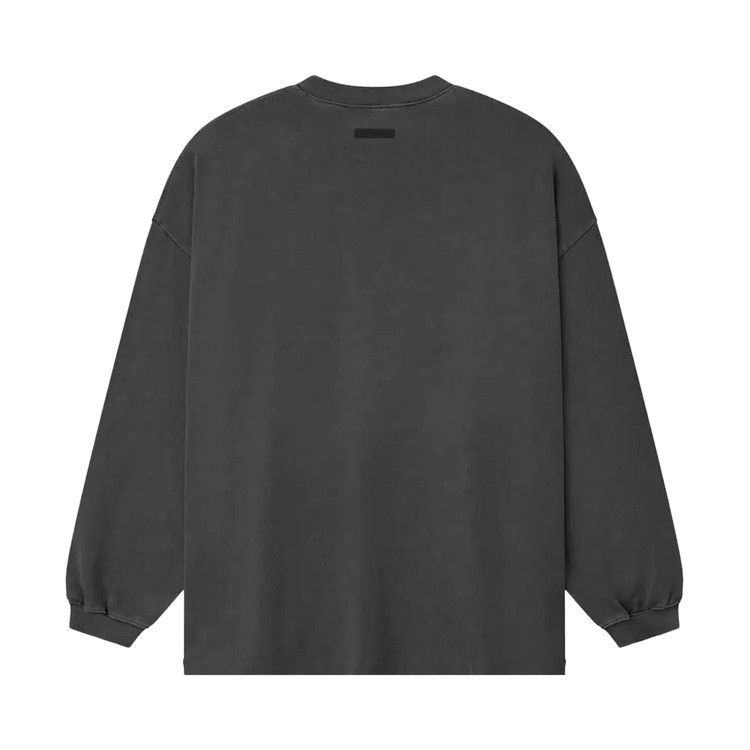 Fear of God Essentials Campus 90's Long-Sleeve Tee 'Faded Black'